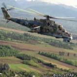 Дагестане упал и сгорел боевой вертолет Ми-24 «Крокодил»