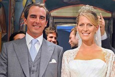 Свадьба греческого принца Николаоса и Татьяны Блатник