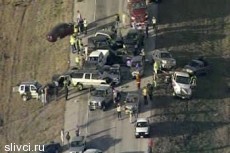 На техасском шоссе столкнулись 79 машин