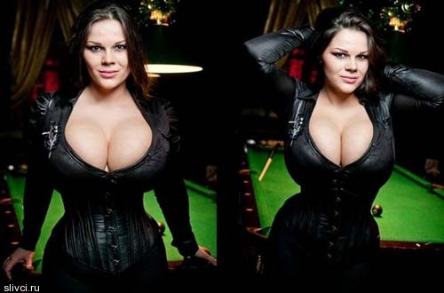 Мария Зарринг - самая большая натуральная грудь России - Без силикона!