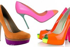 Модные туфли весна–лето 2012
